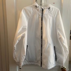 White Michael Kors windbreaker